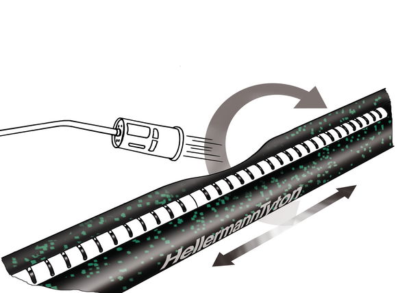 Manguitos Termoretráctiles de Reparación de Cables 76/22 largo 100cm negro – Imagen 11 de 14