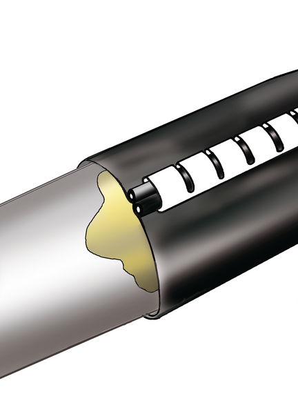 Manguitos Termoretráctiles de Reparación de Cables 76/22 largo 100cm negro – Imagen 9 de 14