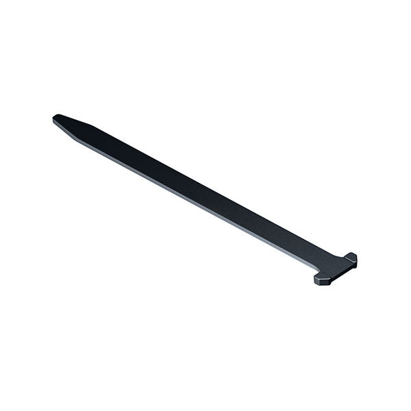 Abrazadera Ratchet P-Clamp UV, negro.