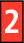 Señalizadores impresos semicortado 1.7-3.6 mm impresión en rojo 2