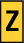 Señalizadores impresos semicortado 1.8-6.3 mm impresión en amarillo Z