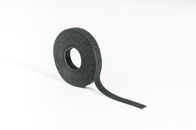 Bridas Textiles 5000x12.5 en rollo negro