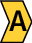 Señalizadores impresos semicortado 1-3mm amarillo letra A