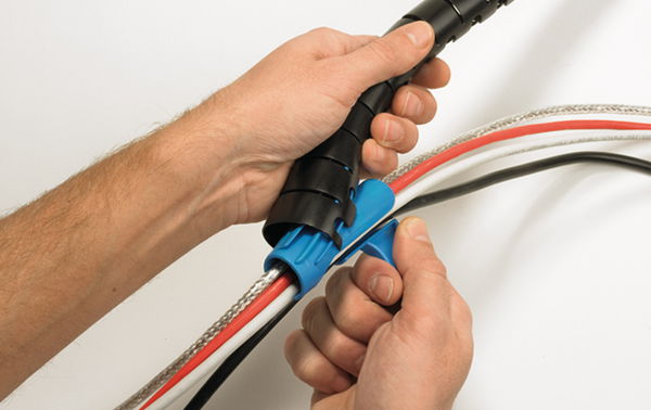 Organizador de Cables 8mm Negro 25 metros + Herramienta Aplicador – Imagen 4 de 8