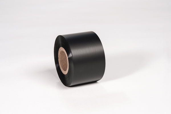 Cinta de transferencia térmica de termocontracción de 40 mm de ancho de bobina 300m negro