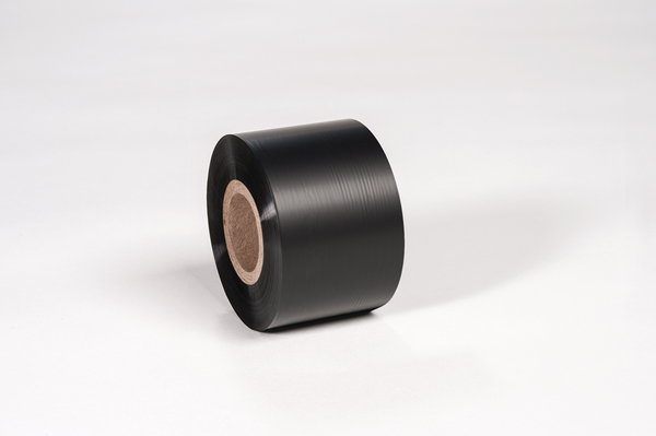 Cinta de transferencia térmica de termocontracción de 40 mm de ancho de bobina 300m negro