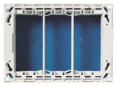 Caja empotrar 3 columnas