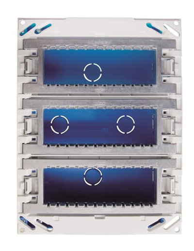 Caja empotrar centraliz. 18M