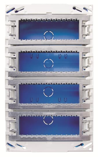 Caja empotrar centraliz. 24M