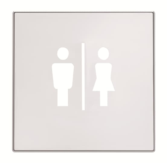 Tapa señalizador WC