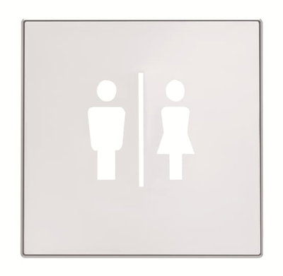 Tapa señalizador WC