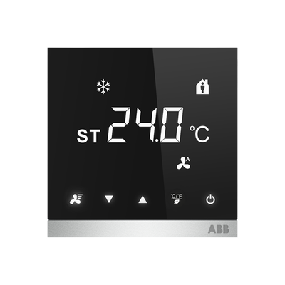 RTC, 2/4 tubos, 0-10V, 3 vel. , negro