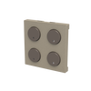 Tapa interruptor free@home 2/4 canal CV