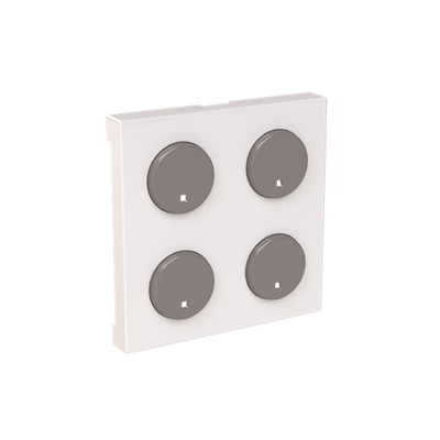 Tapa interruptor free@home 2/4 canal BL