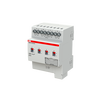 Actuador Interruptor, 4 canales, 16A,DIN