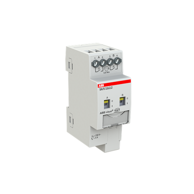 Actuador Interruptor, 2 canales, 6A, DIN