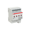 Actuador Interruptor, 4 canales, 16A,DIN