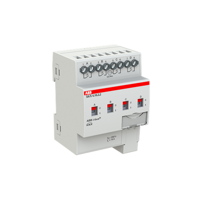 Actuador Interruptor, 4 canales, 16A,DIN