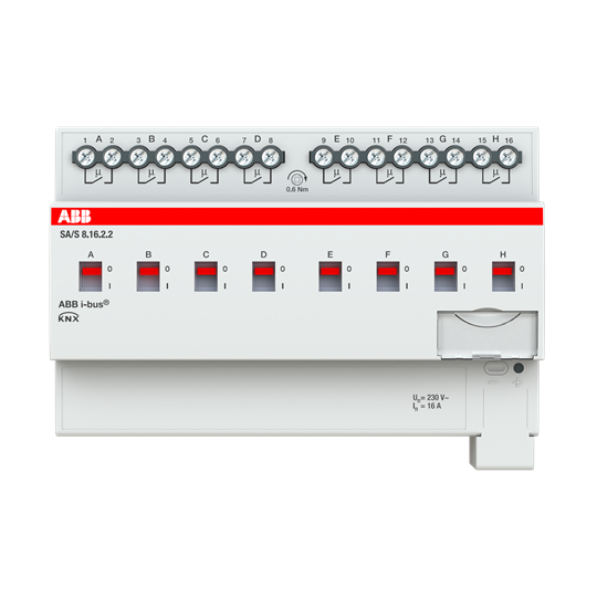 Actuador Interruptor, 8 canales, 16A,DIN – Imagen 3 de 4