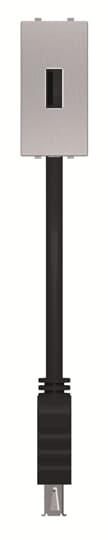 Toma USB hembra-hembra con latiguillo PL