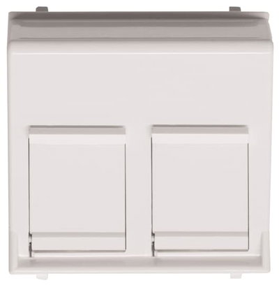 Tapa inclinada 2 soporte con persiana BL
