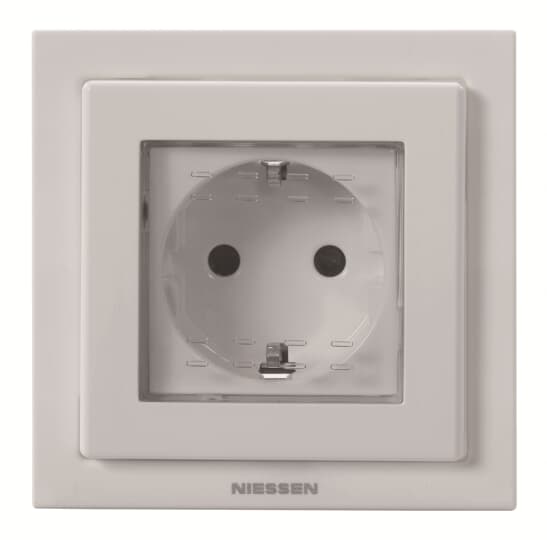 B.Schuko IP55 empotrar Zenit BL
