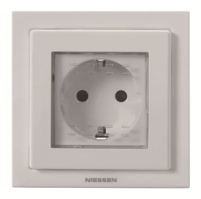 B.Schuko IP55 empotrar Zenit BL