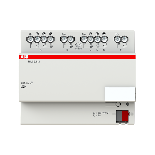FCL/S 2.6.1.1 Atu vent 2-canais 6 A MDRC – Imagen 3 de 4