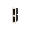 Placa carpint. 2 Vent. Vertical BL