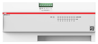 IP switch PoE, 8 puertos, Fast Ethernet, 55W, DIN