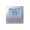 Termostato KNX Zenit Plata