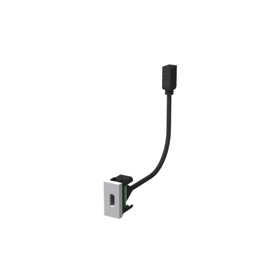 Toma HDMI hembra-hembra c/ latiguillo PL