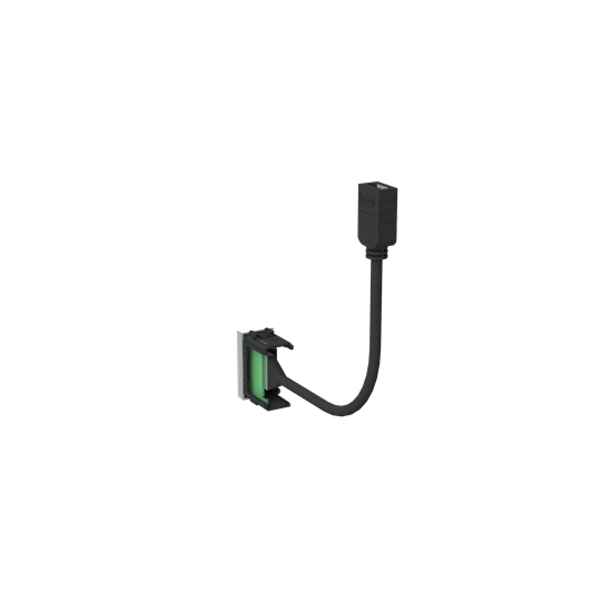 Toma HDMI hembra-hembra c/ latiguillo PL – Imagen 3 de 3