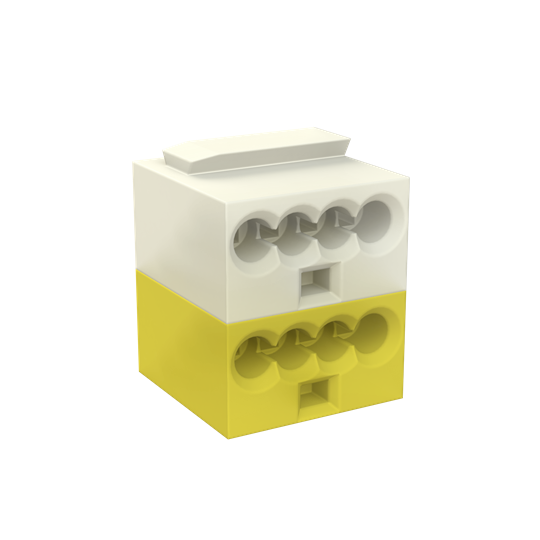 CONECTOR PARA BUS BLANCO AMARI – Imagen 3 de 3