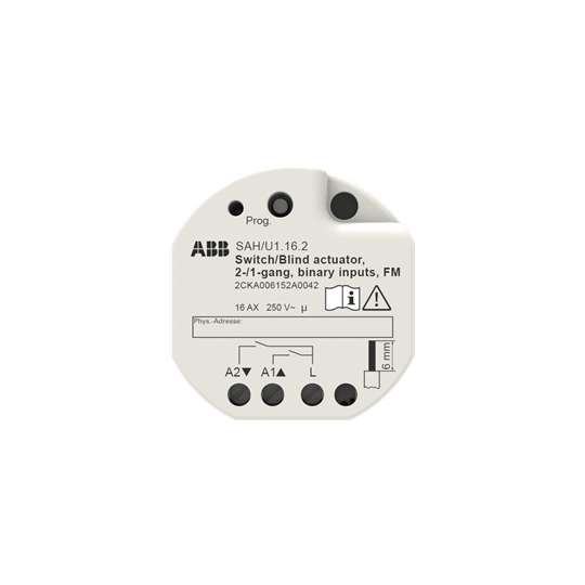 Actuador On-Off/Persianas. 2c/1c. Emp.