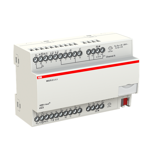 Controlador circ. calor/frío,0-10V,2 can