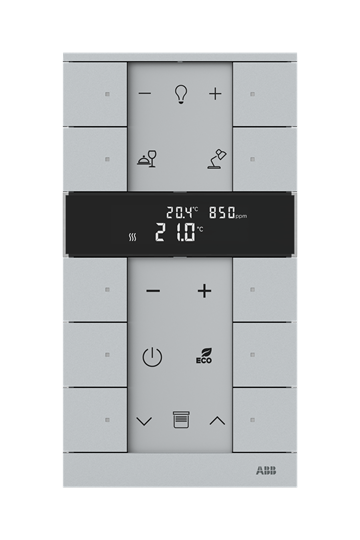 Termostato Tenton hum. y CO2, 10can. AL – Imagen 2 de 3