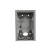 Caja de empotrar, gris,tamaño 1/2