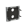 Tapa toma VDI 2RCA NS