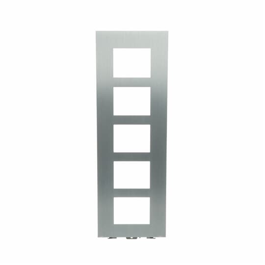 Placa de calle, 5 módulos, tamaño1/5,AL – Imagen 2 de 4