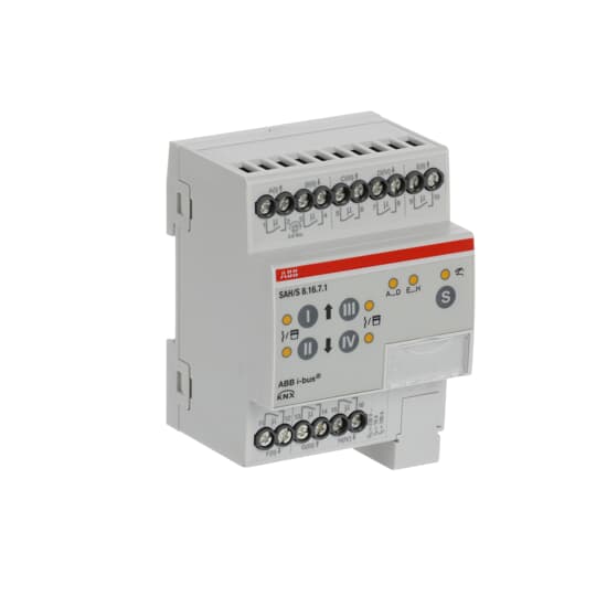 Actuador On-Off/Persianas,8 can.,16A,DIN – Imagen 2 de 3