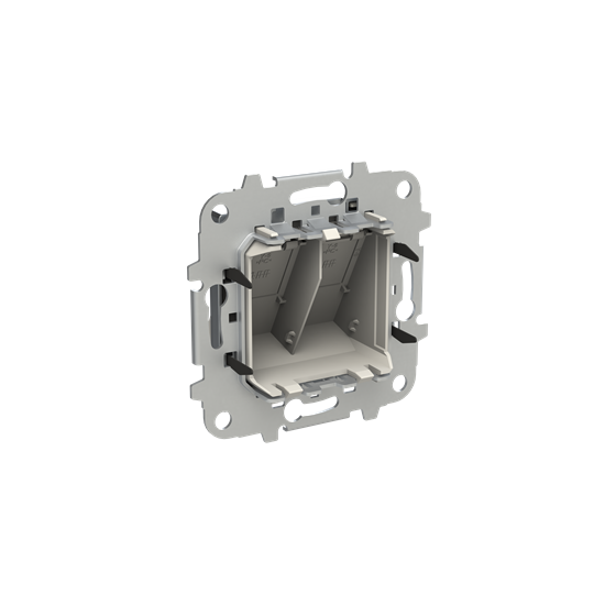 Tapa inclinada 2 conector informatico BL – Imagen 2 de 3