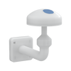Adaptador montaje pared sensor meteorol.