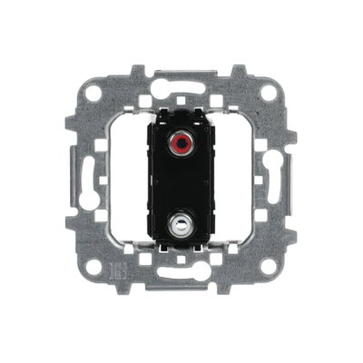 Toma VDI 2RCA conexion con tornillo