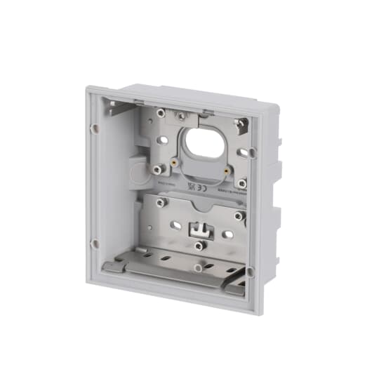 Caja de empotrar, gris, tamaño 1/1