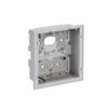 Caja de empotrar, gris, tamaño 1/1