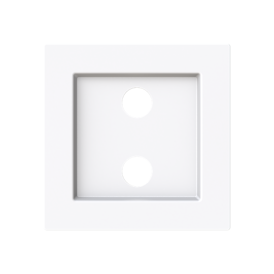 Tapa toma VDI 2RCA BL – Imagen 2 de 3