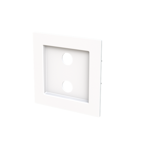 Tapa toma VDI 2RCA BL – Imagen 3 de 3