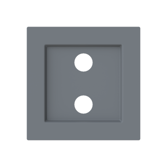 Tapa toma VDI 2RCA GR – Imagen 2 de 3