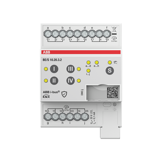 Entr.Bin.10can.Escan.Cont.contr.man. DIN – Imagen 2 de 3